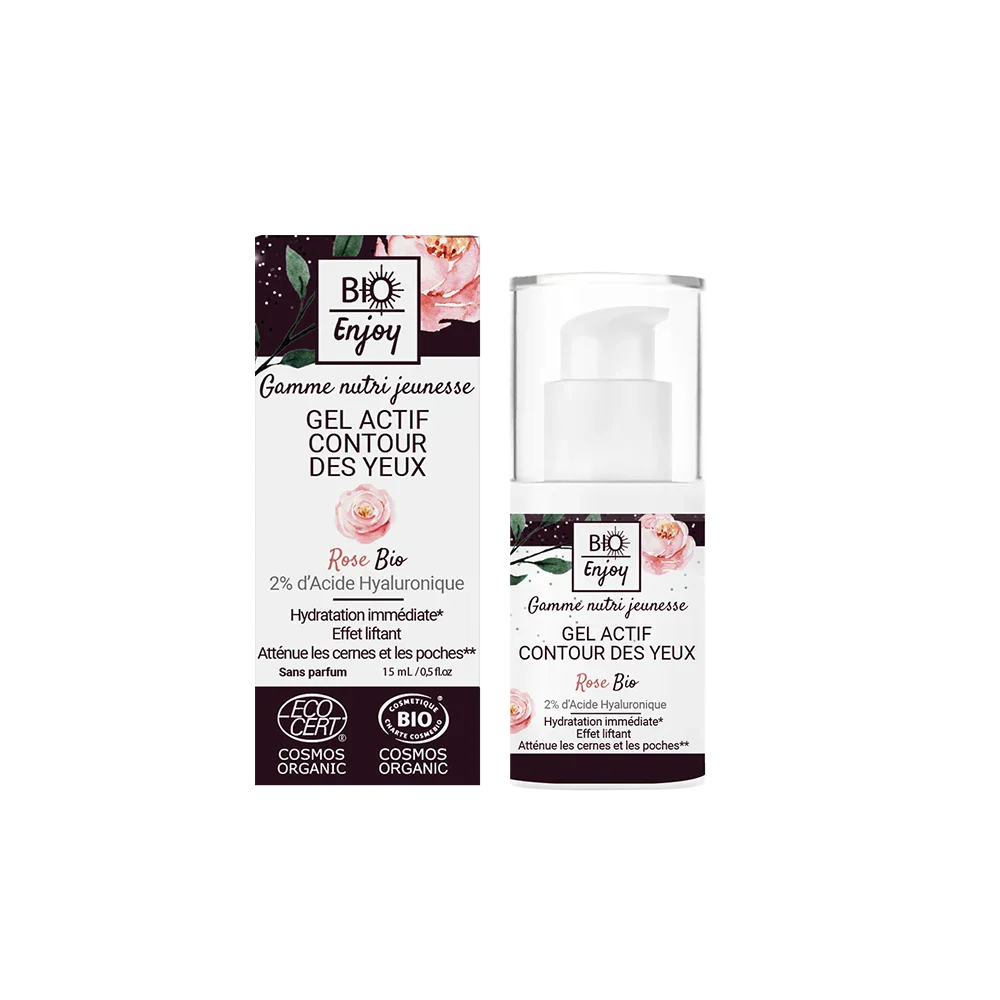 Gel Contorno Occhi Attivo Rosa & Argan – Certificato Bio