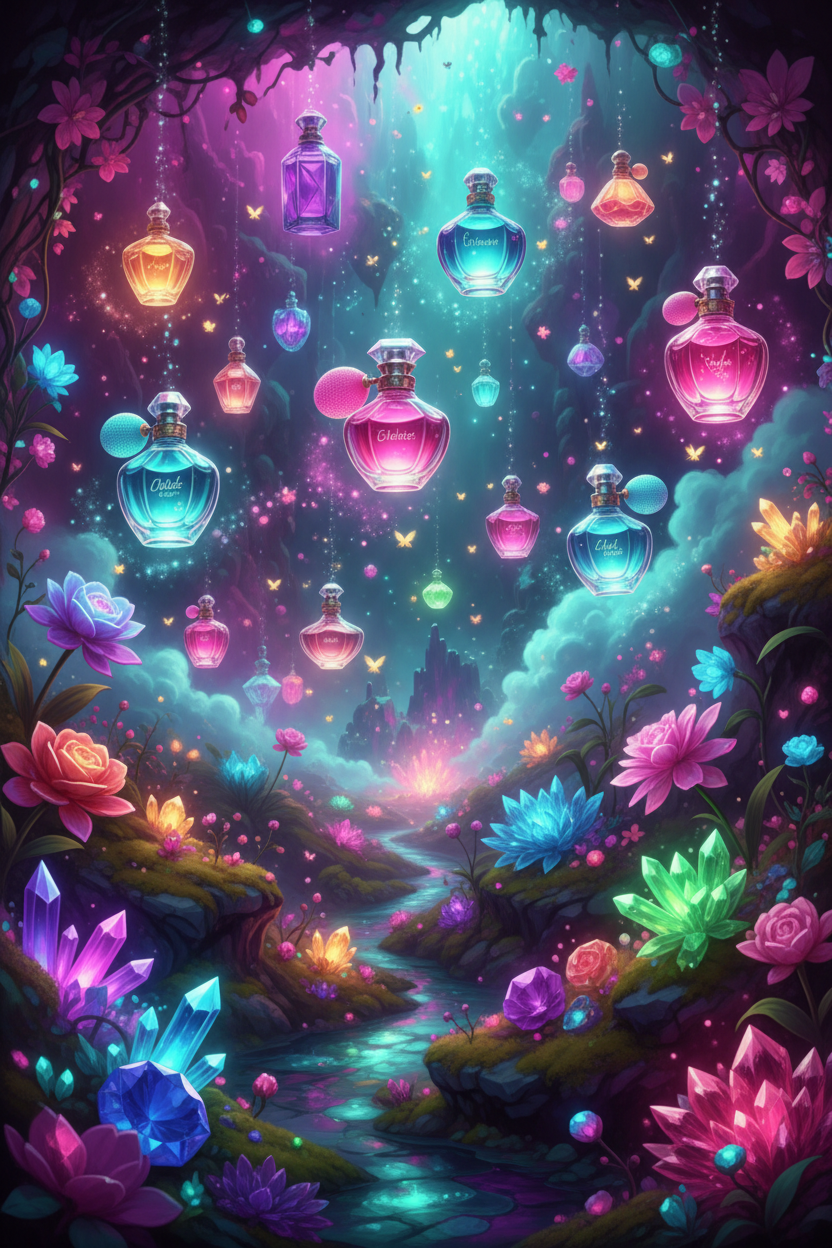 Immagine fantasy verticale vivace